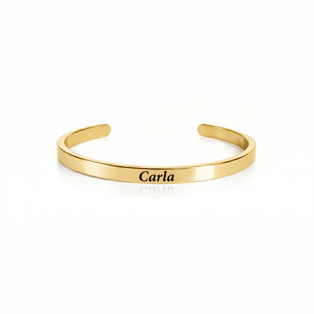 Pulsera Minimal Luxe - Dorado 6mm