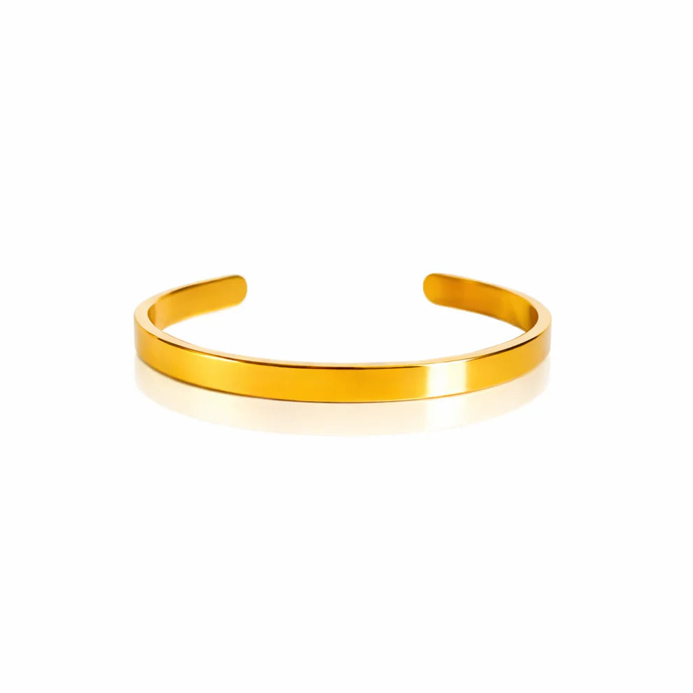 Pulsera Minimal Luxe - Dorado 6mm
